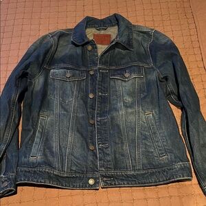 Abercrombie & Fitch Dark Blue Denim Jacket